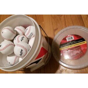 Official League Recreational Use Practice Baseballs Youth/8U OLB3 Bucket 24Count